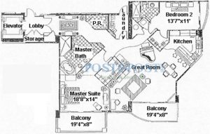 Le Club - Loft Floor Plan