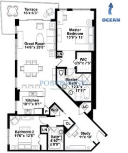 Sapphire Condo - C2 Floor Plan