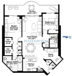 Sapphire Condo - Floor Plan C3