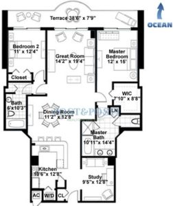 Sapphire Condo - Floor Plan C4