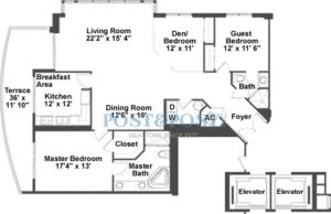 L'Ambiance - Cannes Floor Plan