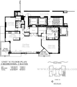 Las Olas Beach Club - Floor Plan A