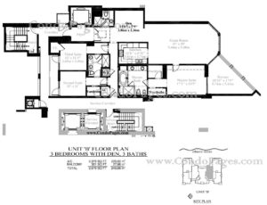 Las Olas Beach Club - Floor Plan B