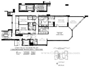 Las Olas Beach Club - Floor Plan B Reverse