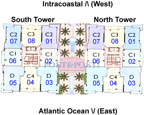 Sapphire Condo - Floor Plan Overview